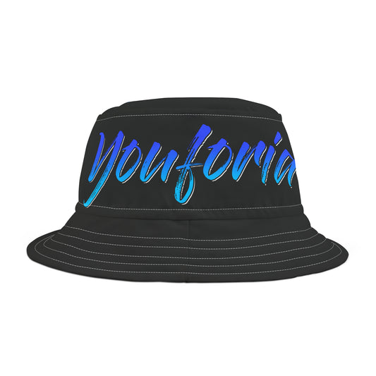 Youforia™  Bucket Hat {Blue & Black}