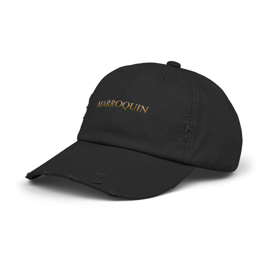 Marroquin™ Distressed Cap {Gold}